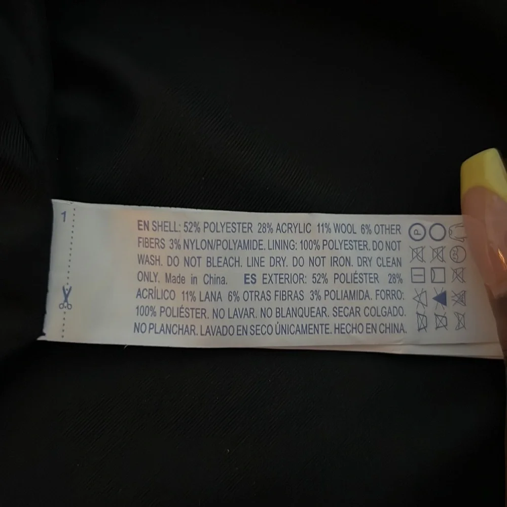 FOREVER 21 red and black plaid blazer jacket ❤️🖤 - Picture 6 of 8